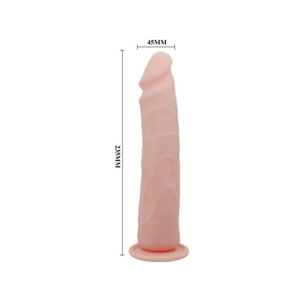 Dildo con Ventosa Color Natural 23,5 cm - Imagen 6