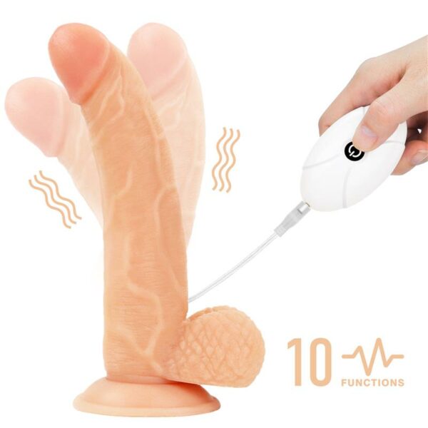 Arnés con Dildo con Vibración y Control Remoto 8.5 - Imagen 13