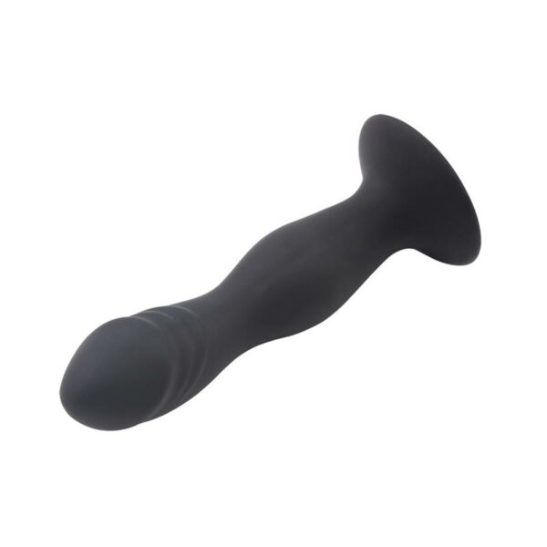 Arnés con Dildo Rumpy Silicona Negro - Imagen 4