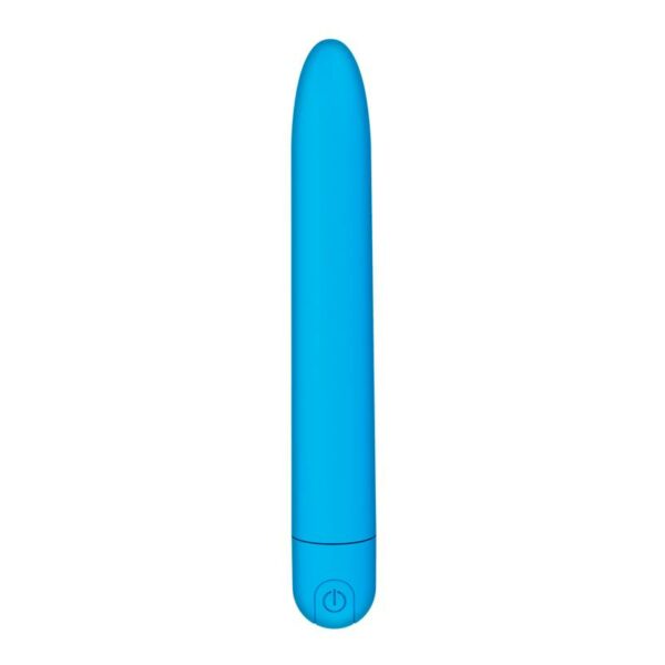 Bluesky Vibrador 10 Funciones 18,5 cm USB Azul Mate