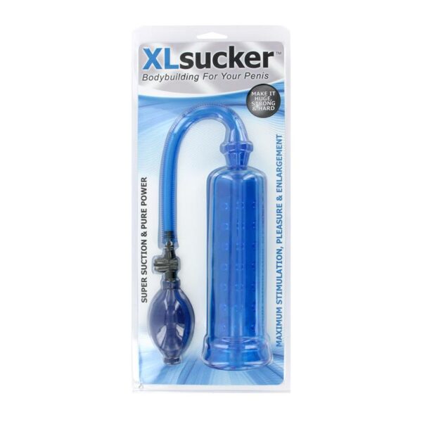 Xlsucker Bomba de Succión para Pene Azul - Imagen 8