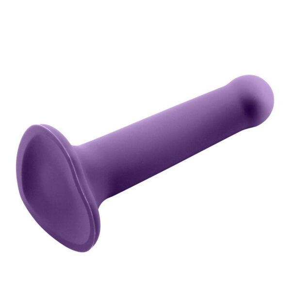 Bouncy Dildo Silicona Líquida Hiper Flexible 6.5 - 16.5 cm Talla S Púrpura