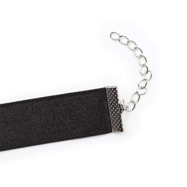 Collar con Lazo y Cascabel 36 cm Negro L - Imagen 4