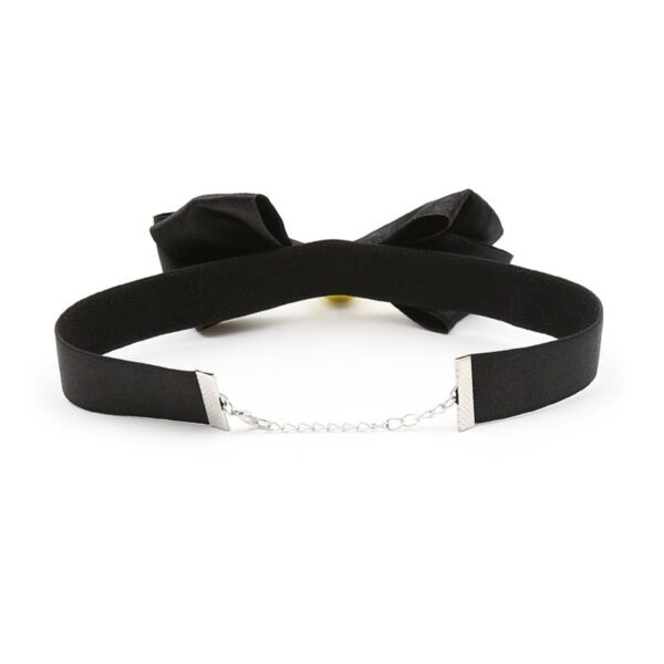 Collar con Lazo y Cascabel 36 cm Negro L - Imagen 6