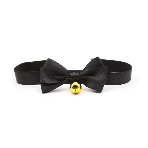 Collar con Lazo y Cascabel 36 cm Negro L - Imagen 7
