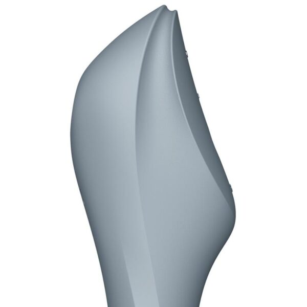 Curvy Trinity 3 Vibrador y Succionador Triple Estimulación Bluegray