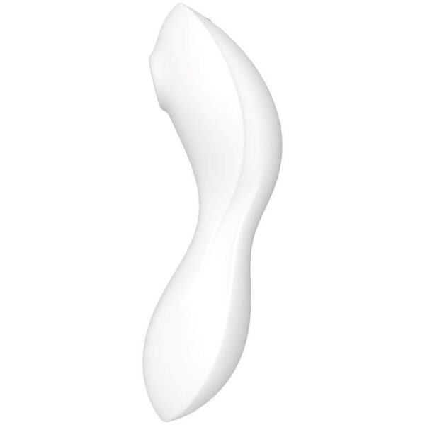 Curvy Trinity 5 con APP Satisfyer Connect Blanco - Imagen 3