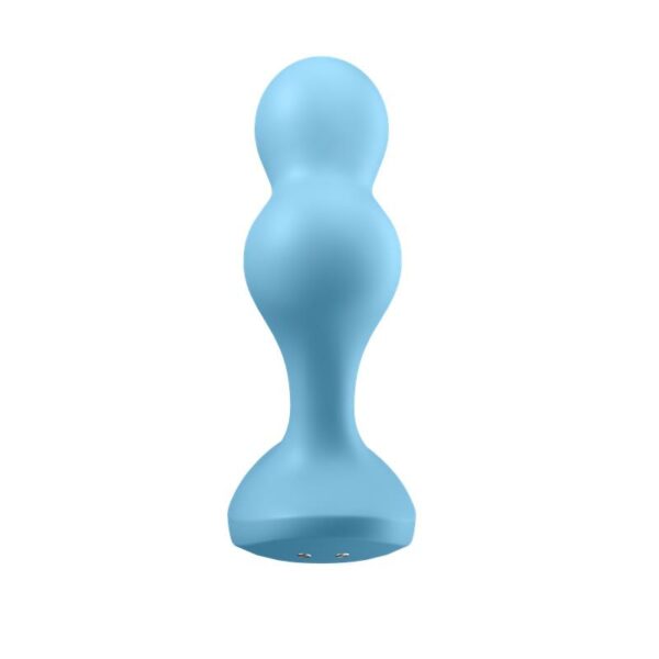 Deep Diver Plug Anal con Vibración APP Satisfyer Connect Azul