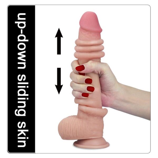 Dildo Sliding 9.5 Natural - Imagen 12