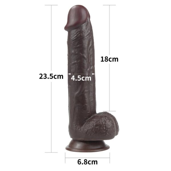 Dildo Sliding 9.5 Negro - Imagen 22