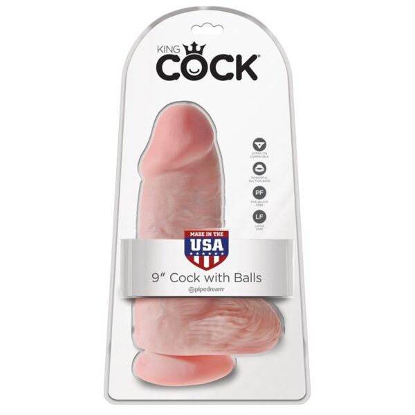 King Cock Pene Rechoncho 9 - Color Natural