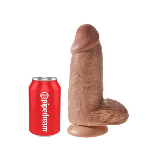 King Cock Pene Rechoncho 9 - Bronceado - Imagen 6