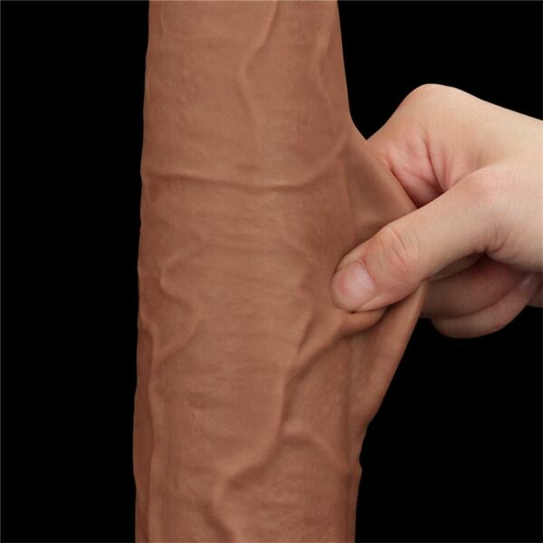 Dildo Dual Density Piel Deslizante 13.5 - Imagen 14