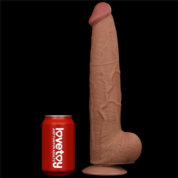 Dildo Dual Density Piel Deslizante 13.5 - Imagen 7