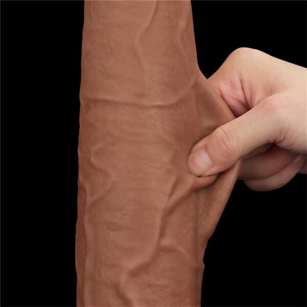 Dildo Dual Density Piel Deslizante 13.5 - Imagen 20