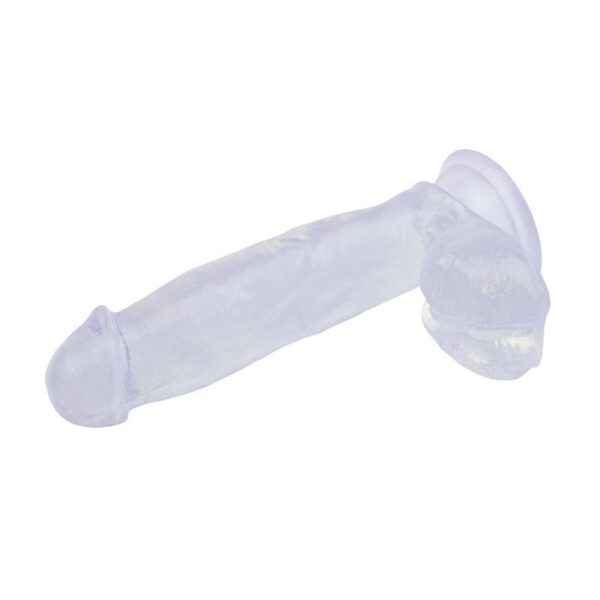 Dildo Hi-Rubber 7 Transparente