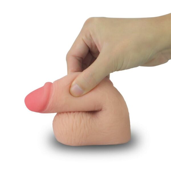 Dildo Limpy 100% Flexible 5.5 Natural - Imagen 4