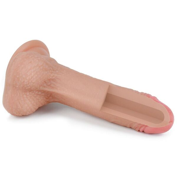 Dildo Nature 7 Silicona Líquida Natural - Imagen 2