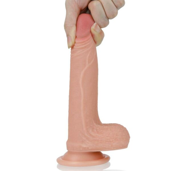 Dildo Nature 7 Silicona Líquida Natural - Imagen 4