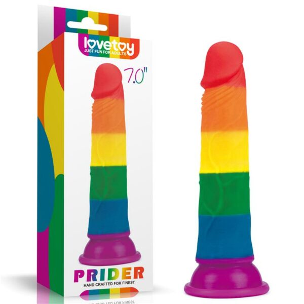 Dildo Prider 7 Silicona Líquida