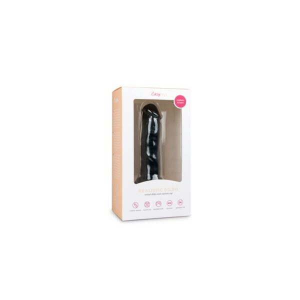 Pene Realístico Negro - 15.5 cm