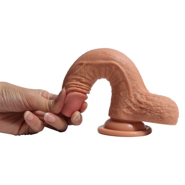 Dildo Silicona Doble Densidad Crowley 18 cm - Imagen 6