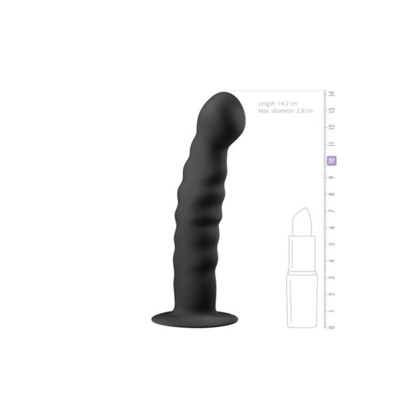 Dildo Silicona - Negro