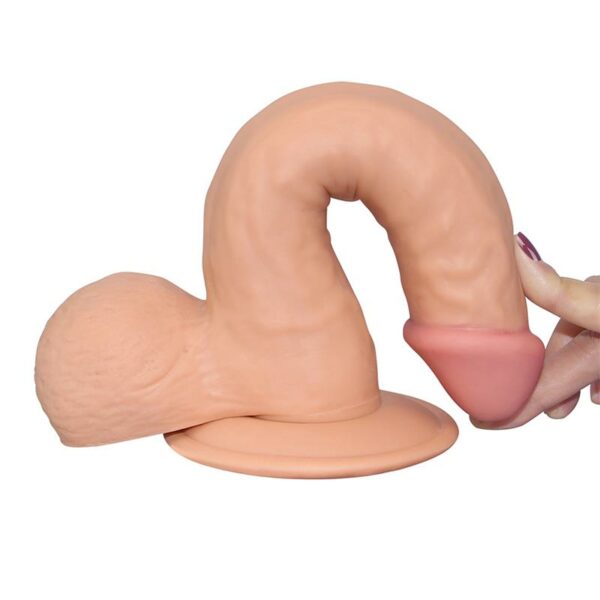 Dildo The Ultra Soft Dude 8.8 Natural - Imagen 5