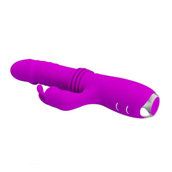 Dorothy Vibrador con Función Up and Down USB Púrpura - Imagen 11