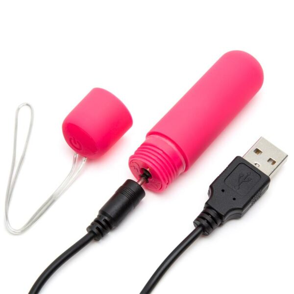 Estimuador Braguita Grande Control Remoto USB Rosa