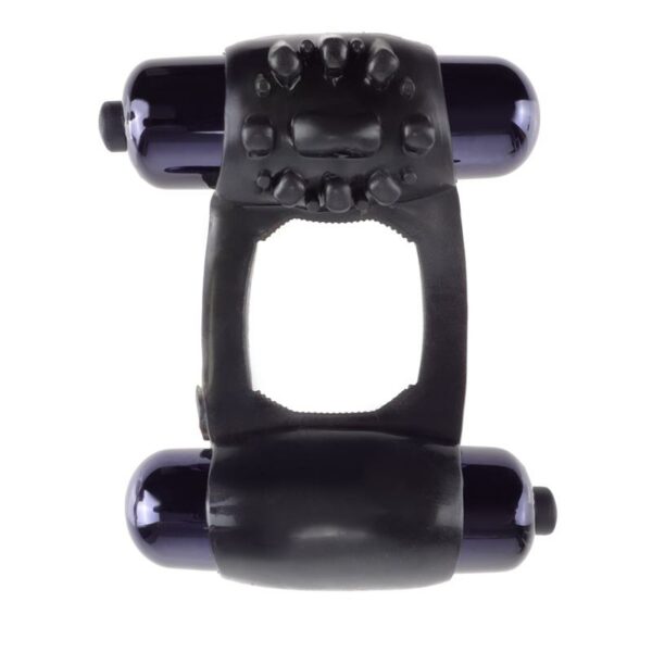 Fantasy C-Ringz  Super Anillo Duo Vibrador Negro - Imagen 3