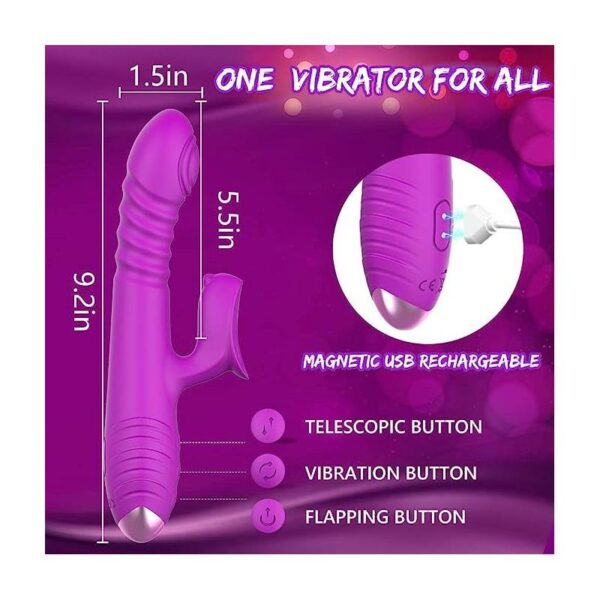 Fenyx Vibrador con Thrusting y Pulsación - Imagen 11