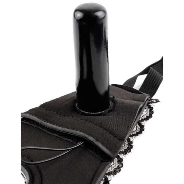 Fetish Fantasy Series Arnés con Dildo a Control Remoto Negro - Imagen 2