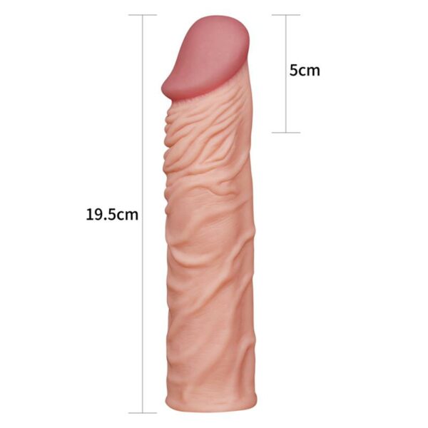 Funda para el Pene Add 2 Pleasure X Tender Natural - Imagen 5