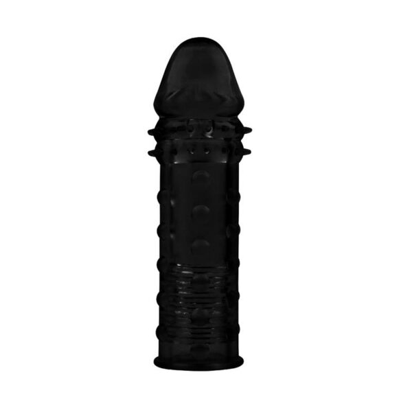 Funda para el Pene Extra Texture Negro - Imagen 2