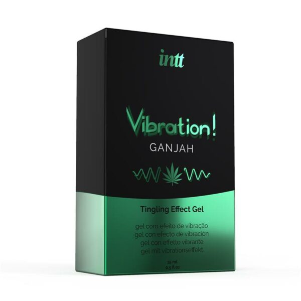 Gel Vibrador Efecto Calor Ganjah 15ml