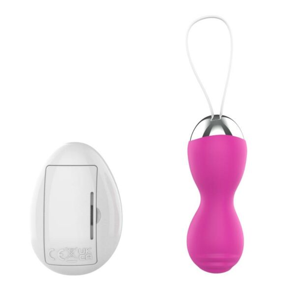 Huevo Vibrador con Control Remoto USB Rosa - Imagen 3