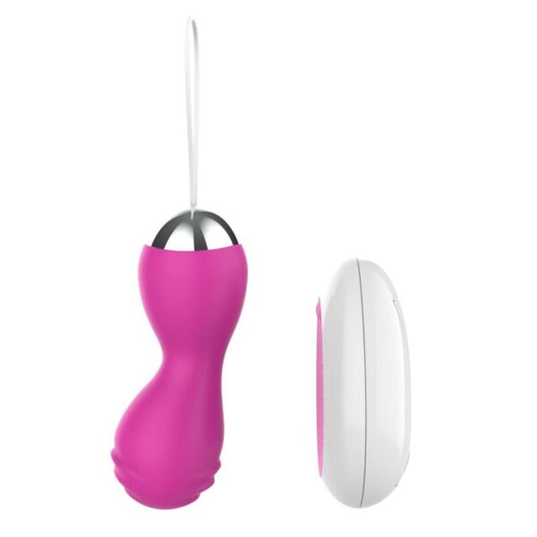 Huevo Vibrador con Control Remoto USB Rosa - Imagen 4