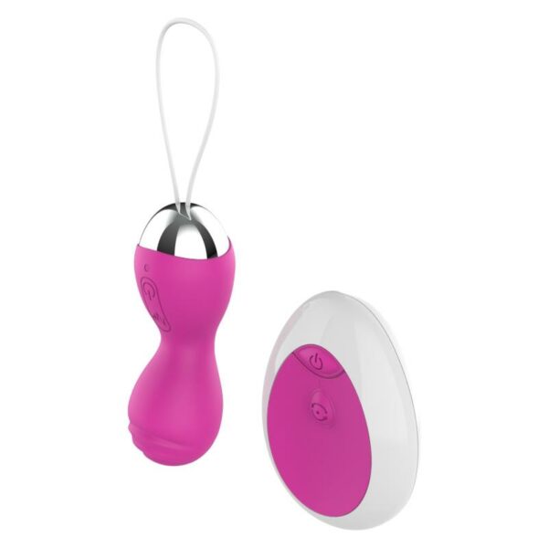 Huevo Vibrador con Control Remoto USB Rosa - Imagen 6