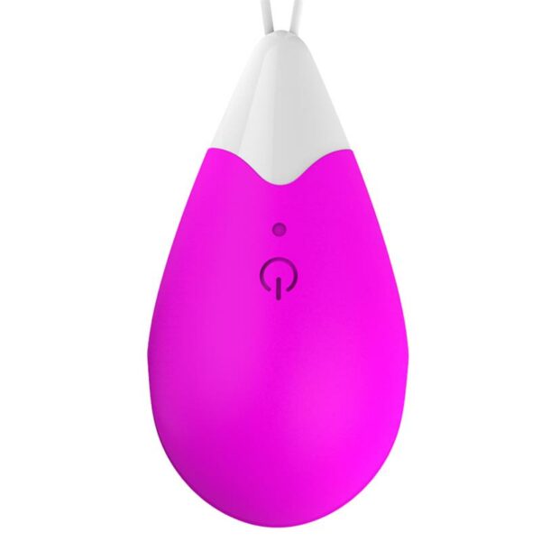 Huevo Vibrador Control Remoto USB Silicona Purpura