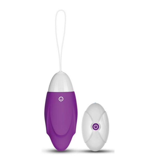 Huevo Vibrador iJoy Control Remoto USB Púrpura