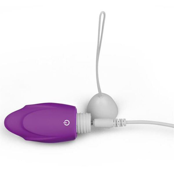 Huevo Vibrador iJoy Control Remoto USB Púrpura