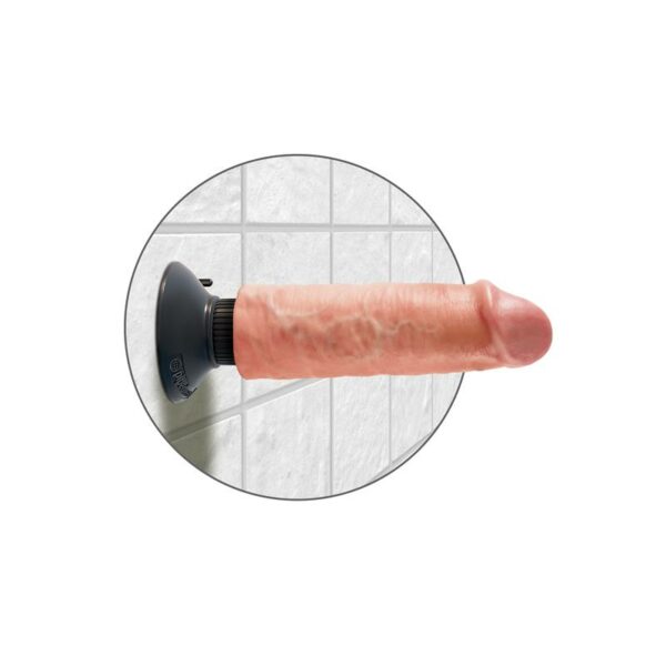 King Cock Vibrador Realistico 6 - Color Natural - Imagen 5