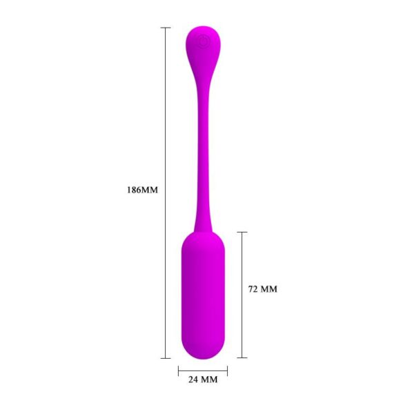 Lechies Huevo Vibrador con Control Remoto USB - Imagen 3