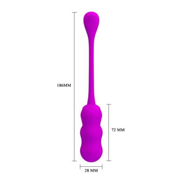 Leshy Huevo Vibrador con Control Remoto USB