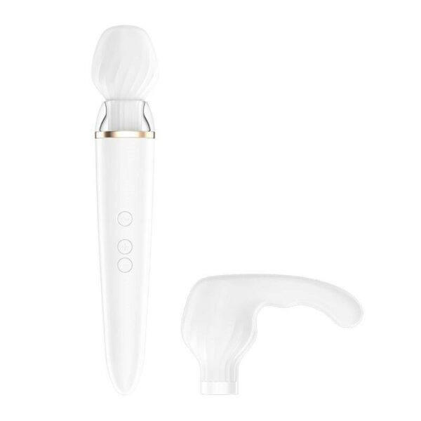 Masajeador Double Wand-er con APP Blanco - Imagen 5