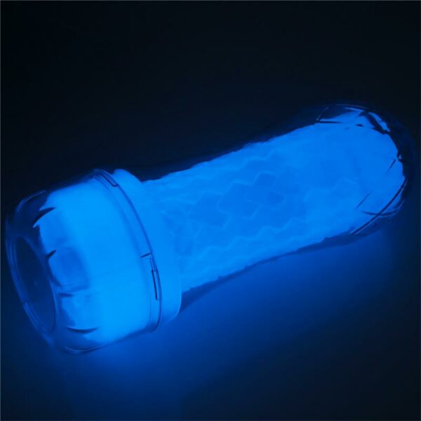 Masturbador Masculino Lumino Luz Azul