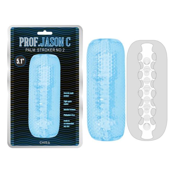 Masturbador Masculino Palm Stroker No. 2 - 4.9 Azul