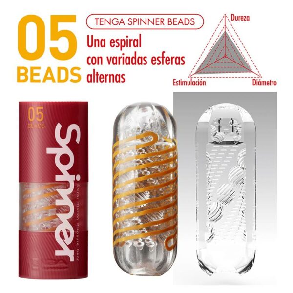 Masturbador Masculino Sprinner 05 Beads