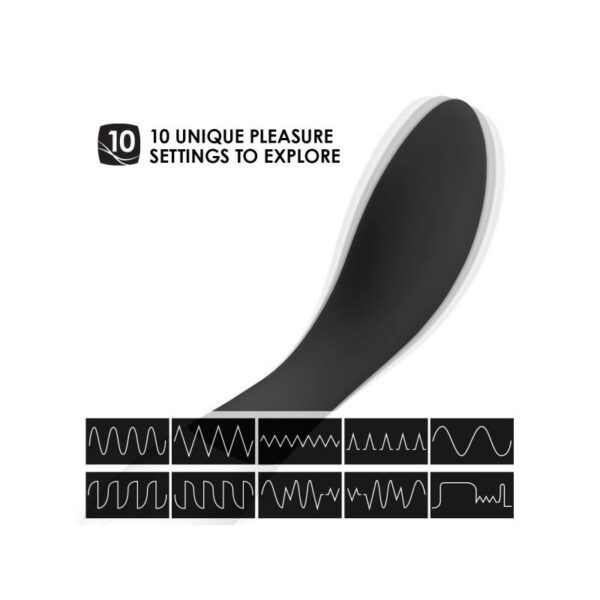 MONA WAVE Vibrador Punto G Negro